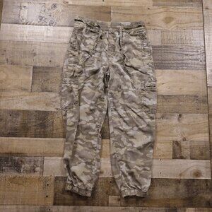American Eagle Outfitters Women’s Size Medium Camo Cargo Jogger Pants 26" Inseam